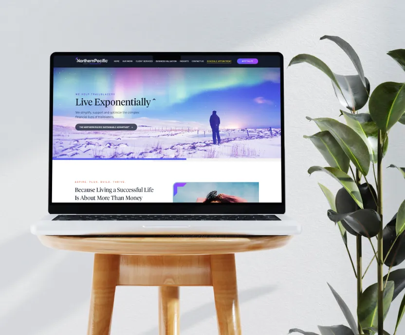 Asset Management website design and development