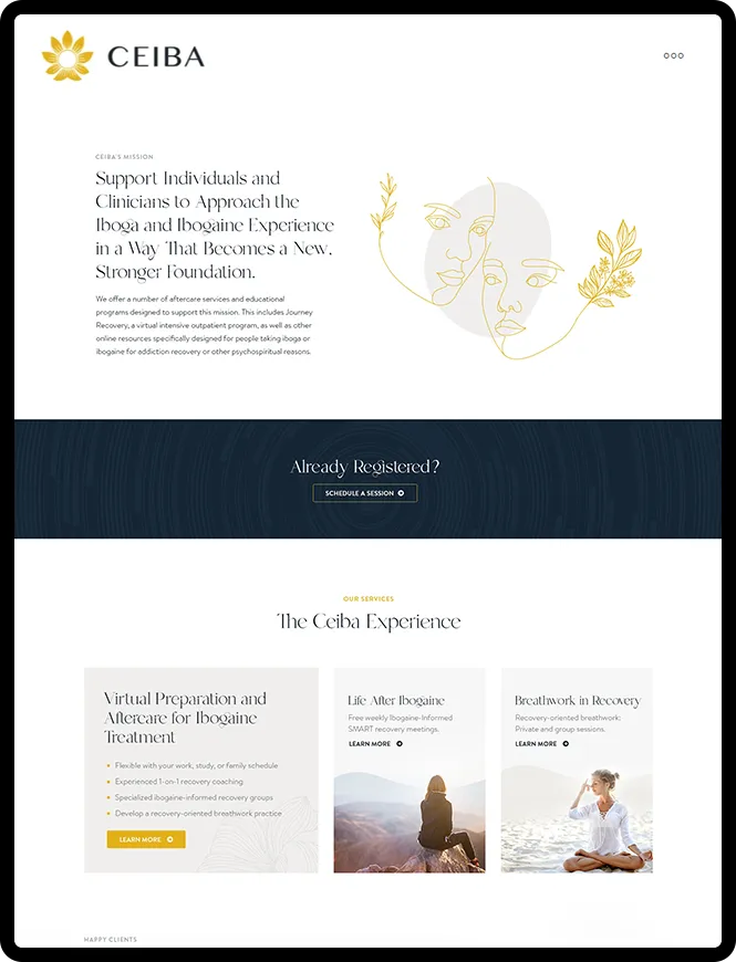 Ceiba Foundation design strategy
