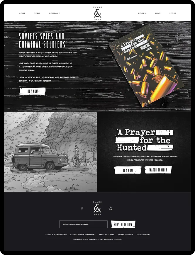 Evans Arts design strategy