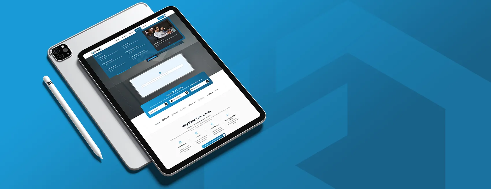 Kasm Workspace UI design