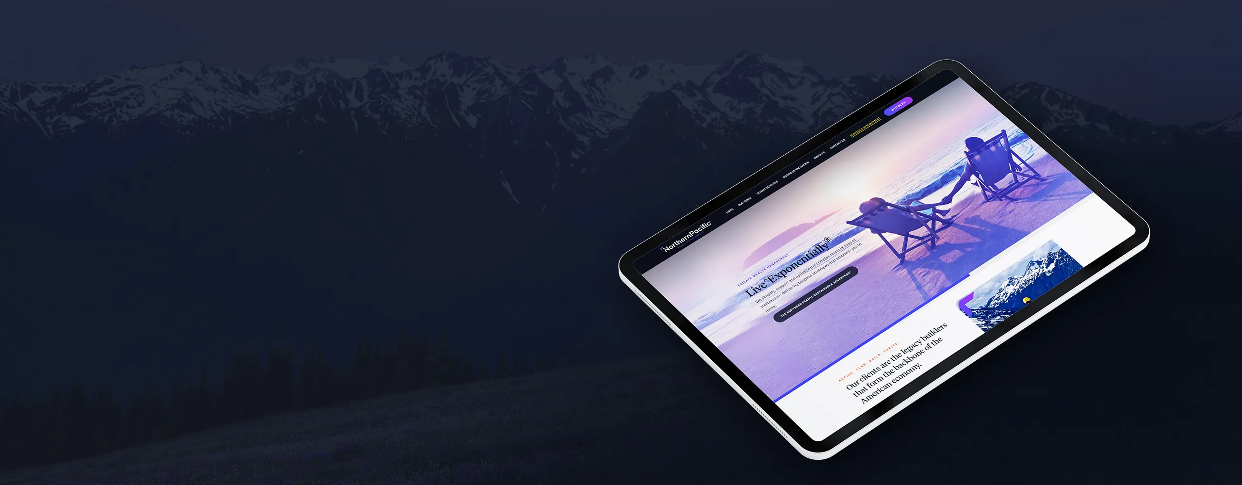 Northern Pacific UI/UX design case study