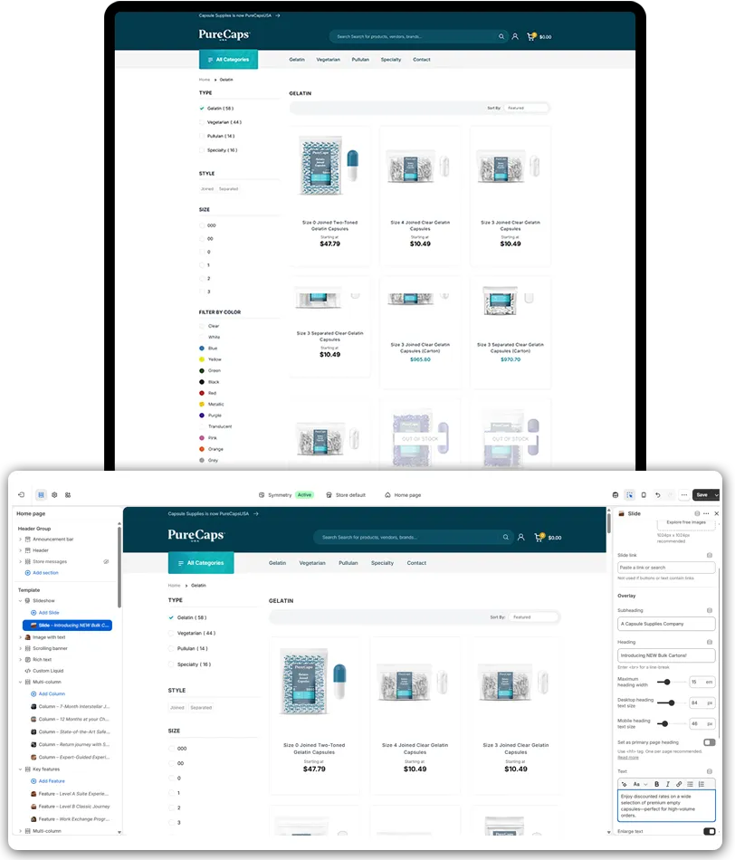 PC website testing and validation