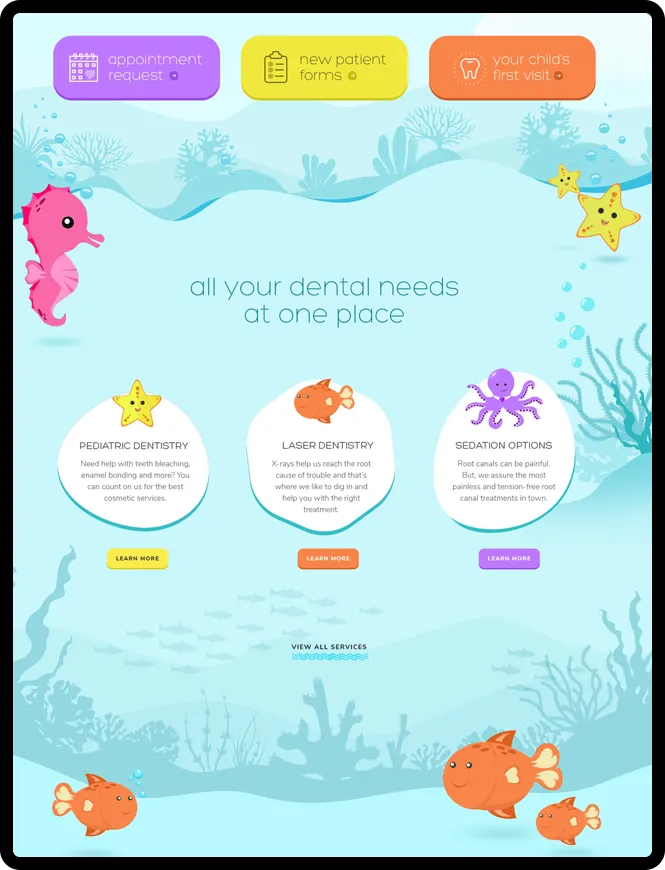 Sea of Smiles design strategy