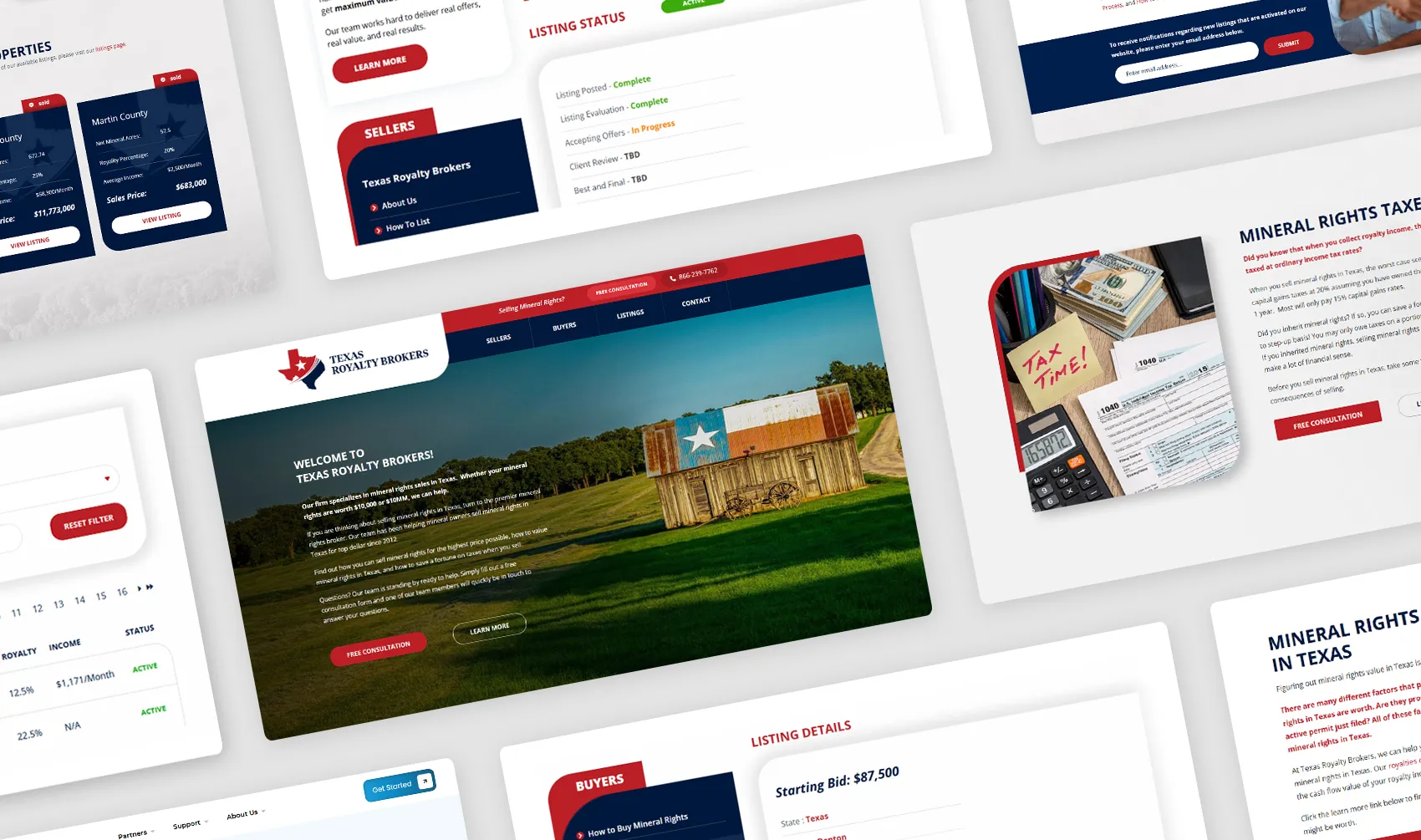 TRB website design